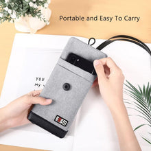 Load image into Gallery viewer, Universal Waterproof Wallet Bag Mobile Phone Shoulder Cover Case Holder Outdoor Sport Phone Pouch For Men

