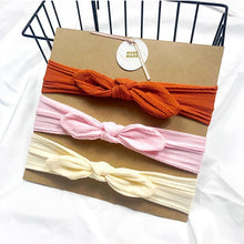 将图片加载到图库查看器，Baby Headbands For Newborn Hair Band Cute Baby Bow Flower Elastic Bow Headwear Kids Gifts Girl Hair Accessories

