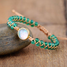 将图片加载到图库查看器，Handmade Luxury Wax  Elegant Bracelet With Stone In Modern Colorful Design For Woman and Ladies
