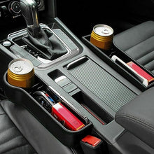 将图片加载到图库查看器，The New 1Pair Universal Auto Car Seat Crevice Plastic Storage Box Cup Phone Holder Organizer Reserved Design Accessories
