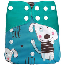 Load image into Gallery viewer, Comfortable Reusable One Size Pocket Adjustable Baby Nappies Inner Cloth Breathable Diaper
