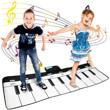 将图片加载到图库查看器，Electronic Musical Mat Carpets Keyboard Baby Piano Play Mat Toy Musical Instrument Music Toys Educational Toys Fro Kids
