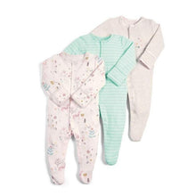 将图片加载到图库查看器，3pcs Set Baby Romper Newborn Sleep suit Flower Baby Rompers Infant Baby Clothes Long Sleeve Newborn Jumpsuits Pajamas for Kids
