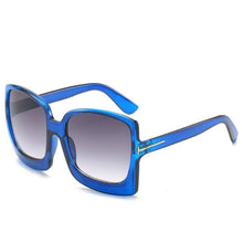 Load image into Gallery viewer, Fashion Oversized Women Square Big Frame Graduent Woman and Lady Sunglasses Brand Designer with  UV400 Protection gafas de sol mujer
