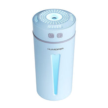 将图片加载到图库查看器，New USB Portable Mini Air Humidifier 200 ML Ultrasonic Essential Oil Diffuser For Home Bedroom Office Car With 7 Color Lights
