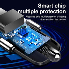 将图片加载到图库查看器，NEW 30W 3A Car Charger Quick Charge 3.0 4.0 Universal 3 USB Port Fast Charging Adapter For Car
