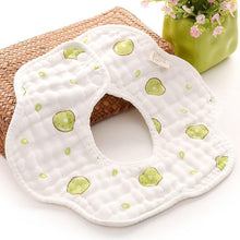 将图片加载到图库查看器，Unisex 360 Degree Rotation 8 Layers Gauze For Baby Kids Burp Cloth For Newborn Infant Saliva Towel
