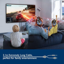 Load image into Gallery viewer, NEW Trend  Gaming Headset Gamer Ear Wired Headphones for Smartphone/PS4/PC/Xbox with Retractable Rotate Microphone and LED Light
