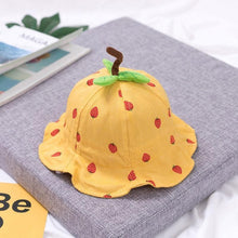 将图片加载到图库查看器，Baby Sun Hat Heart Print Baby Boy/Girl Hat Outdoor Kids Bucket Hat Children Hat Baby Beach Caps Beanie For Girls
