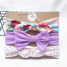 将图片加载到图库查看器，Baby Headbands For Newborn Hair Band Cute Baby Bow Flower Elastic Bow Headwear Kids Gifts Girl Hair Accessories
