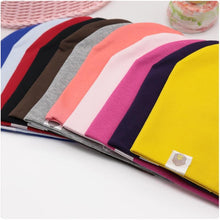 Load image into Gallery viewer, Baby Street Dance Hip Hop Hat Cotton Toddler Hat for Boys and  Girls Cap Winter Warm Solid Color Children Hat In Modern Design
