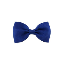 Load image into Gallery viewer, Colorful Mini Bow Tie Hair Clip Small Sweet Solid Ribbon Bow Safety Hair Clips Hairpins Baby Girl Hair Accessories
