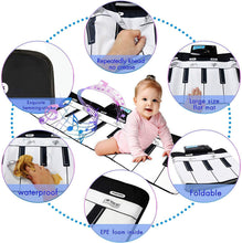 将图片加载到图库查看器，Electronic Musical Mat Carpets Keyboard Baby Piano Play Mat Toy Musical Instrument Music Toys Educational Toys Fro Kids
