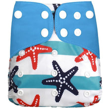 Load image into Gallery viewer, 1Pcs Reusable Cloth Diaper Adjustable Baby Nappies Washable Nappy Durable Baby Diaper
