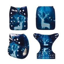 Load image into Gallery viewer, Most Popular Digital Position Baby Cloth Diaper with Microfiber Insert In Modern Printed Design For Baby Boys and Baby Girls KIds
