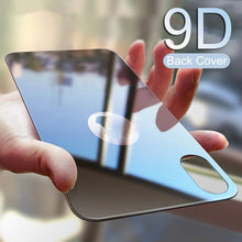 Load image into Gallery viewer, 9D Protective Back Tempered Glass For iPhone 13 12 11 Pro MAX 7 8 Plus Full Cover Screen Protector Film For iPhone XS MAX XR Ultra Thin All -Coverage Full Glass Back Tempered Glass Screen Protector Film for iPhone
