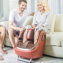 Load image into Gallery viewer, MARESE Luxury Electric Leg Foot knee Massage Machine Heating Calf Air Compression Kneading Arthritis Healthcare Relieve Fatigue
