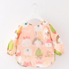 将图片加载到图库查看器，Modern Luxury NEW Baby Cute Cartoon Waterproof Long Sleeve Apron Baby  Feeding Bib for Children Baby and Kids

