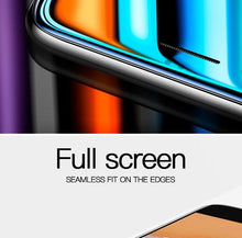 Load image into Gallery viewer, 9D Curved Edge Tempered Glass On For iPhone 7 8 6 6S Plus SE Glass Screen Protector on iphone8 iphone7plus iphone8plus Film Case Tempered Glass Screen Protector
