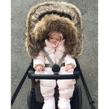 将图片加载到图库查看器，Winter Clothes For Infant Baby Hooded Warm Thick Snowsuit Jumpsuit Romper for Boys and Girls  Style
