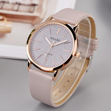 将图片加载到图库查看器，New Luxury Leather Quartz Women's Watch Ladies Fashion Watch Women Wristwatch For Women and Girls
