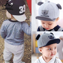 Load image into Gallery viewer, Modern Baby Boy Cap Embroidery Number Baby Baseball Cotton Sun Hat For Boys Sport Cap
