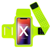 Load image into Gallery viewer, Running Gray Armband Sport Phone Case On Hand Mobile Holder Arm Band Wrist Bag For Workout
