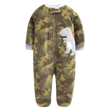 Load image into Gallery viewer, Home Love Romper Fleece Jumpsuit For Newborn Baby Boys And Baby Girl  New Born Baby Clothes
