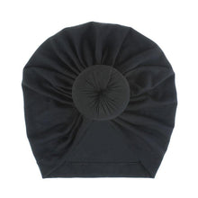 将图片加载到图库查看器，Trend New Mother &amp; Baby Hat Soft Cotton Turban Hat Baby Elastic Toddler Infant Cap For Girls and Women

