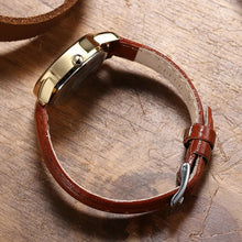 将图片加载到图库查看器，Top Julius Women's Watch Japan Quartz Hours Auto Date Fine Fashion Woman Clock Real Leather Strap Girl's Retro Birthday Gift Box
