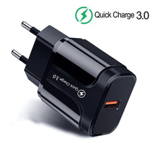 Load image into Gallery viewer, Portable 5V 3A Universal Charger  USB Phone Chargers Quick Charge 3.0 Fast Charging
