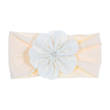Load image into Gallery viewer, Cute 1PCS Baby Girls Lotus Flower Nylon Headband Knot Elastic Newborn Toddler Headwraps Kids Hair Accessories Gifts

