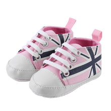 将图片加载到图库查看器，Newborn Baby Shoes Girls Boys Soft Warm Leather Prewalker Anti-slip Shoes Canvas Sports Sneakers Footwear Shoes
