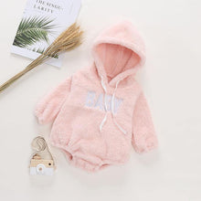 将图片加载到图库查看器，Luxury Modern Newborn Baby Boy/Girl Clothes Long Sleeve Hoddies Bear Zipper Baby Romper Clothes Autumn Winter Season For Kids and Baby
