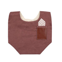 Load image into Gallery viewer, Floral Vintage Newborn Double Side Bibs Boys Girls Waterproof Linen Cotton Saliva Towel

