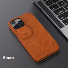 Load image into Gallery viewer, Super Hard Back Soft Shock Absorb Cover for iPhone 13 Pro Max Case Slide Camera Business Black Elegant Back Cover for iPhone 13 Mini 13 Pro Max Case
