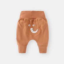 将图片加载到图库查看器，3-24M Baby Thick Pants Winter Newborn Thicken Cotton Baby Girl Pants Loose High Elastic Waist Autumn Pants Kids Boys Trousers For Kids
