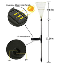 Load image into Gallery viewer, Modern Garden Luxury LED Solar Waterproof Lamp In Shape Of Tree Fireworks With Copper Wires
