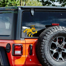 Load image into Gallery viewer, EARLFAMILY Cartoon Car Styling Strong Bee Car Stickers Motorcycle Helmet Vinyl Bumblebee Decal Bumpers Car Accessories
