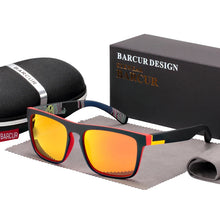 Load image into Gallery viewer, BARCUR Men's Polarized Driving Sunglasses – UV400 Protection Lightweight TR90 Frame Anti-Glare Lens Stylish Oculos de Sol Summer Sunglasses
