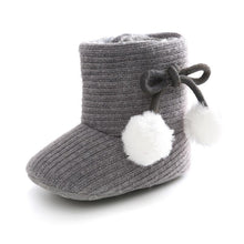 Load image into Gallery viewer, Cute Baby Infants Shoes Dot Knitting Boots Casual Non-slip Soft Soled Walking Shoes
