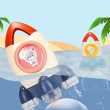将图片加载到图库查看器，Baby Spin Water Spray Rocket Bath Toys for Children Toddlers Shower Game Bathroom Sprinkler Baby Bath Toy for Kids
