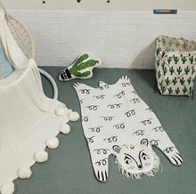 Load image into Gallery viewer, Creative Elephant Design Baby Play Mat  Round Carpet Cotton Animal Play Mat Newborn Infant Crawling Carpet For Baby Kids
