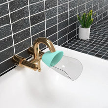 Load image into Gallery viewer, Silicone Baby Bath Toys Kids Faucet Extender children Hand Washing extender Bathroom Sink Rubber Water Reach Faucet Sink
