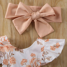 将图片加载到图库查看器，Trend New Designer Infant Baby Girl Clothes Flower Ruffle Princess Dress Sundress Outfit For Birthday With Big Bow
