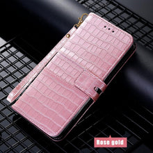 Load image into Gallery viewer, Luxury Pattern Flip Case For iPhone 13 12 Mini 11 Pro Leather Holder Card Stand Wallet Cover Protection Anti Radiation Wallet Phone Case For iPhone

