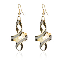 将图片加载到图库查看器，Korean Women's Dangle Charm Earrings Jewelry Stainless Steel Long Peculiar Earrings 2023 Luxury Design Trending for Girls
