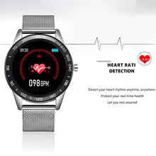 Load image into Gallery viewer, Modern Luxury New Smart Watch For Men and Women LED Color Screen And With Heart Rate Blood Pressure Tracker With  Multi-Function Mode Sport Smartwatch fitness Tracker
