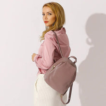 将图片加载到图库查看器，Zency Women's Genuine Leather Backpacks Ladies Fashion Travel Bags Femal Daily Holiday Knapsack Preppy Style Girl's Schoolbag
