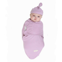 将图片加载到图库查看器，Baby Swaddle Blanket With Cap For Newborn Wrap Cotton Swaddling Bag Baby Envelope Sleep sack  Blanket .
